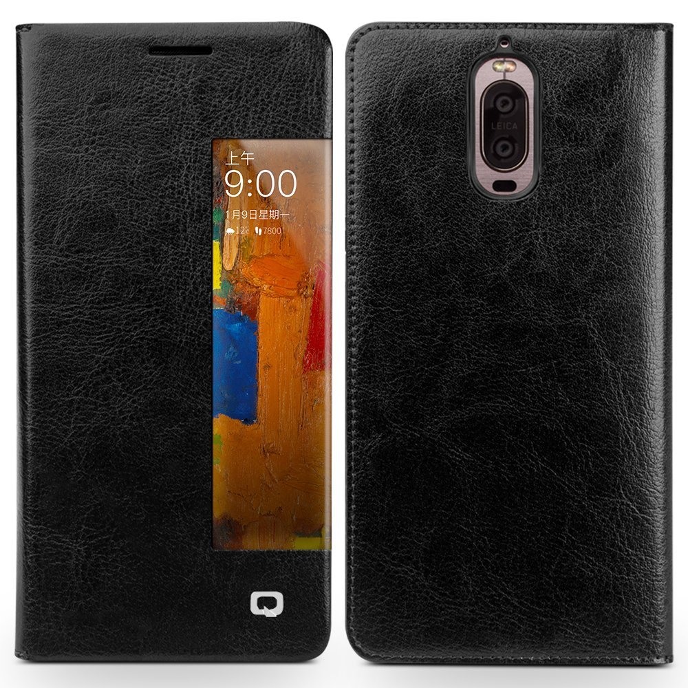 Husa Slim Din Piele Fina Naturala Smart Cover Huawei Mate Pro